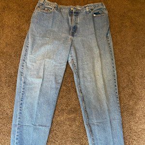 Vtg Levis 550 Hi Rise Mom Jeans - Size 20